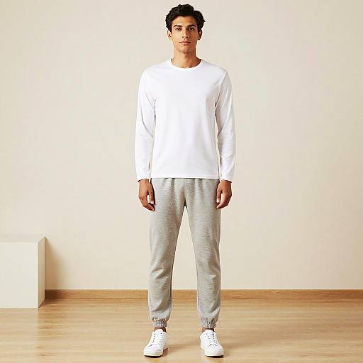 Man in Casual Sweatpants Costume