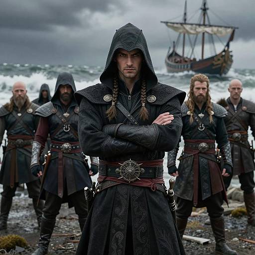 Assassin's Creed Viking Rogue with Companions