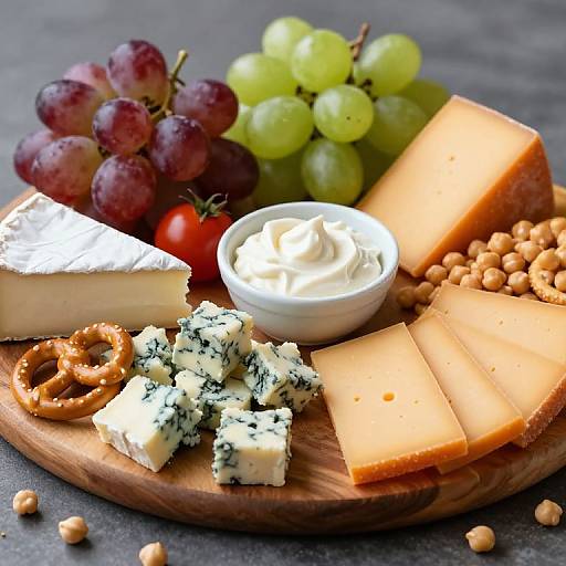 Epic Cheese Board with Fruits and Crackers
