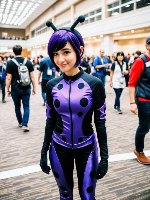 Candid Miraculous Ladybug Cosplay at Convention