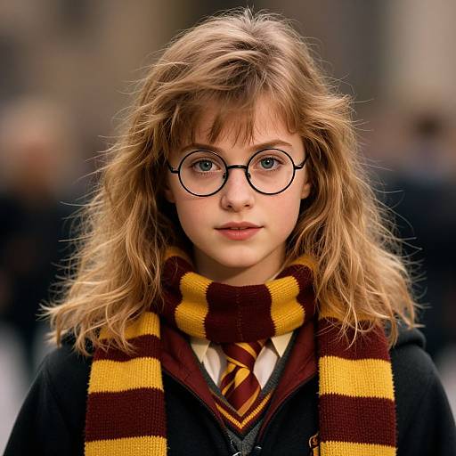 Realistic Harry Potter Girl Portrait