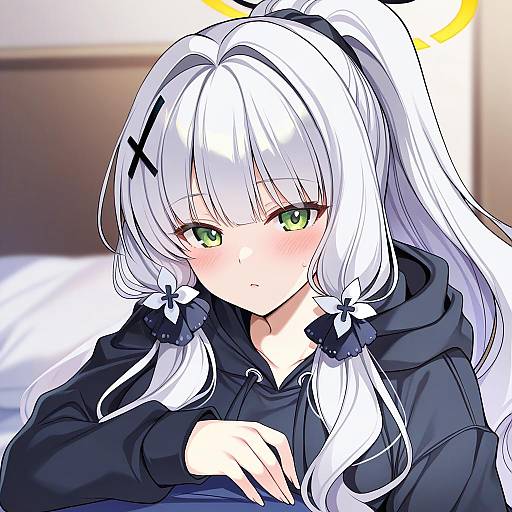 Illustration of Hare (blue archive), blue archive in the style of Maett