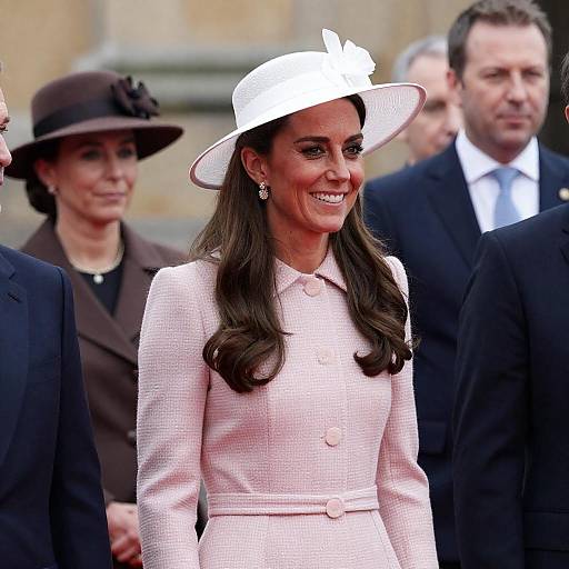 Elegant Gathering with Smiling Woman