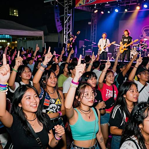 2000s Pop Concert Crowd Vibes