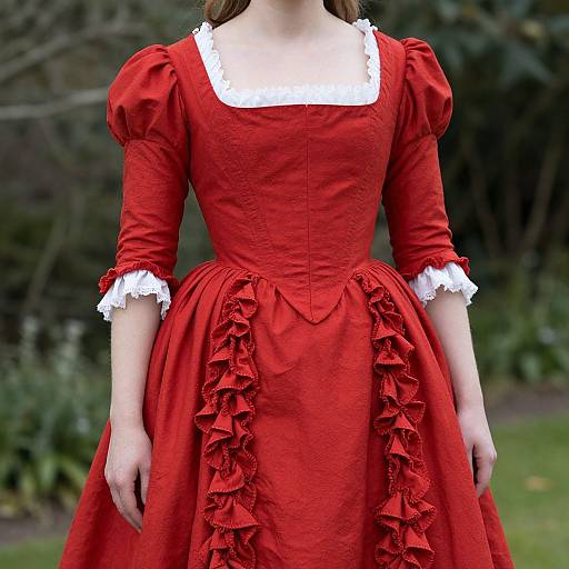 Katherine Howard Six Costume Close-Up