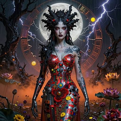 Dark Sci-Fi Mutated Rusalka Fantasy