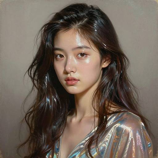 Acclaimed Cel-Shaded Polychromatic Portrait