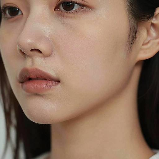 Realistic Portrait of a Beautiful Girl