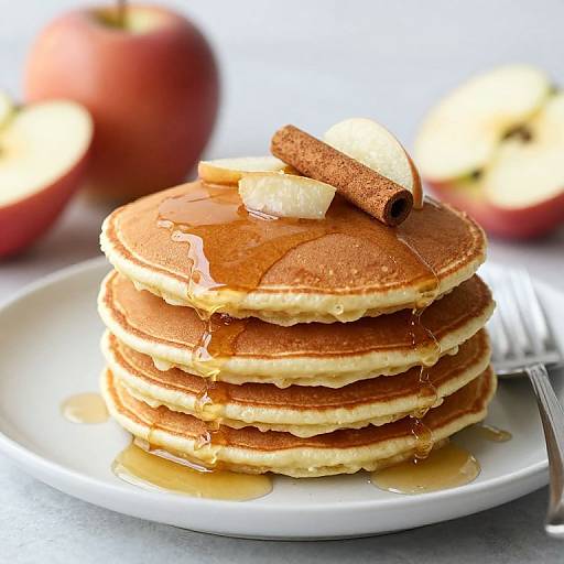 Delicious Apple Cinnamon Pancakes