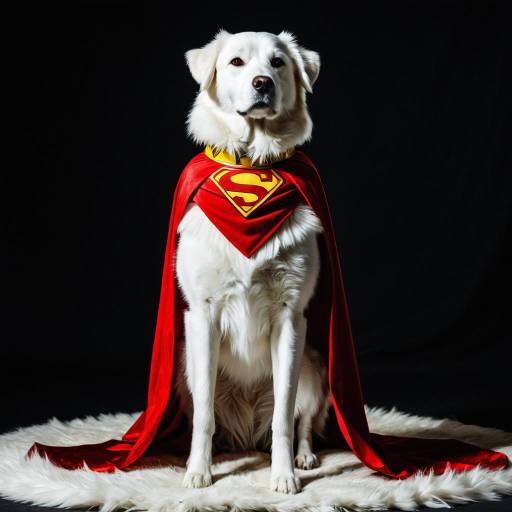 Elegant Krypto the SuperDog Cosplay Design