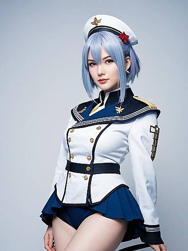 Cosplay photo of admiral graf spee (azur lane). Costume clothes