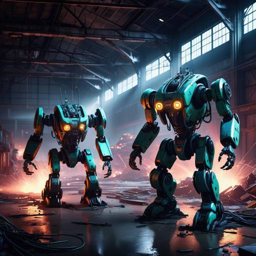 Evil Robots Cause Chaos in Warehouse