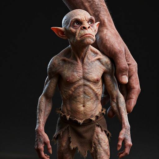 Fierce Small Orc Creature CGI