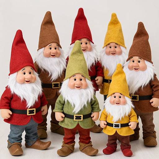 Child in Seven Dwarfs Gnome Costume