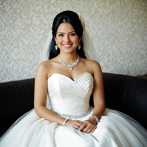 Elegant Bride in Dreamy Setting