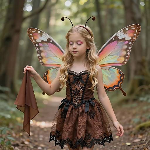 Enchanting Pixie Hollow Fairy Costume Portrait