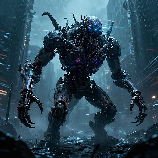 Dystopian Hybrid Monster AI Generator