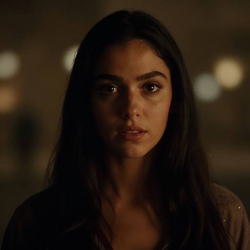 Cinematic Moody Film Still with Lidiyaa