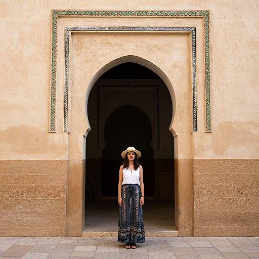 Portrait of Woman in Fes