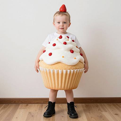 Infant Cupcake Costume Male Cosplay