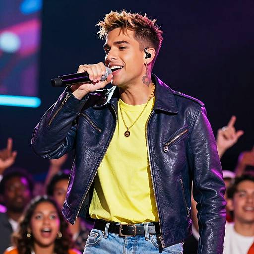 Chayanne 80s Retro Pop Performance