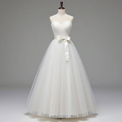 Sparkling A-Line Tulle Bridesmaid Dress