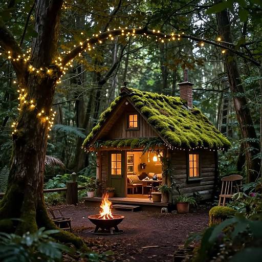 Enchanted Forest Cozy Cottage