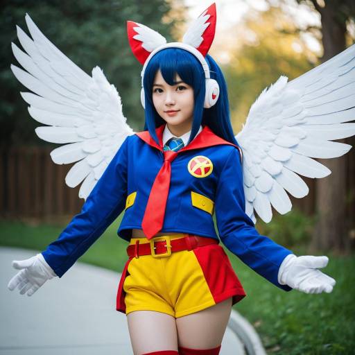 Playful Klonoa Cosplay Costume Design