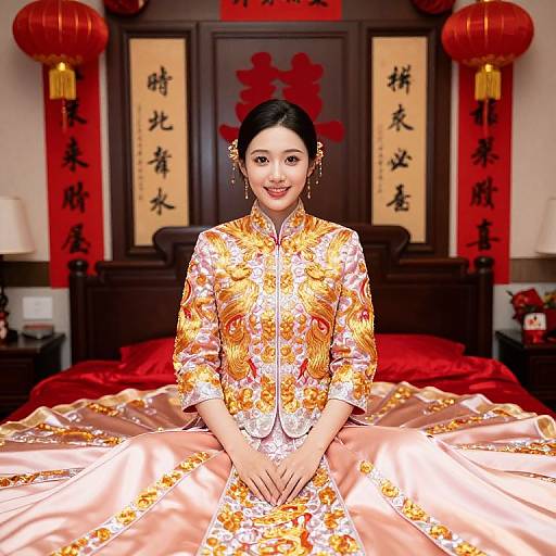 Traditional Chinese Bride Portrait