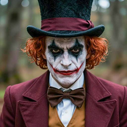 Eerie Dark Hatter Costume Photograph