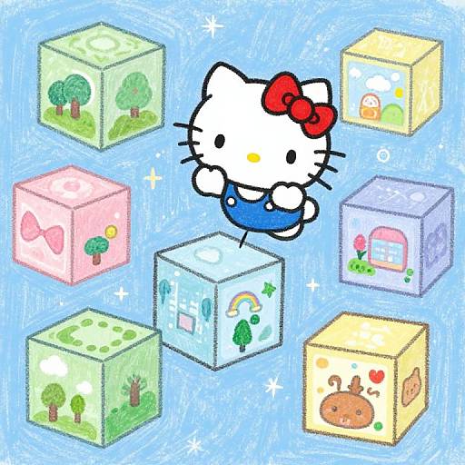 Hello Kitty in Multiverse Boxes
