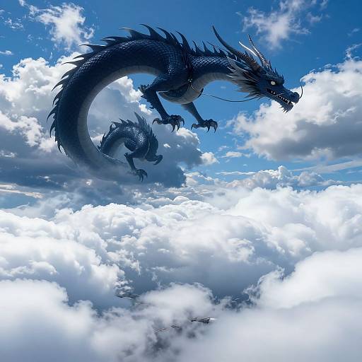 Anime Style Dual Realm Landscape