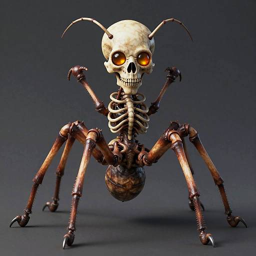 Saporic Vine-Armored Arachnoid Nectar-Siphon Beast