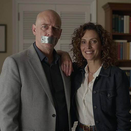 Mysterious Encounter in Dim Light