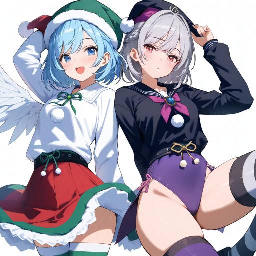 Kishin Sagume and Friends in Stripes