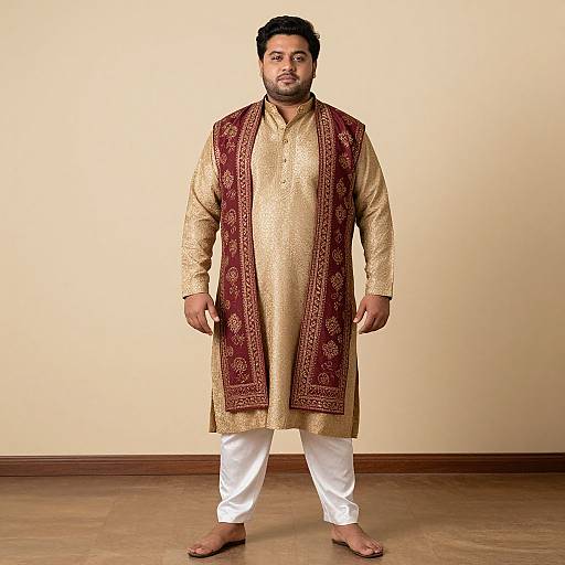 Plus Size Indian Costume Portrait