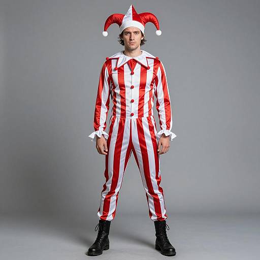 Twisted Circus Jester Costume Portrait