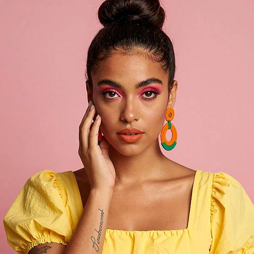 Striking Portrait of a Young Woman