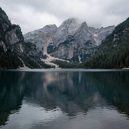 Serene Lakeside Mountain Reflection