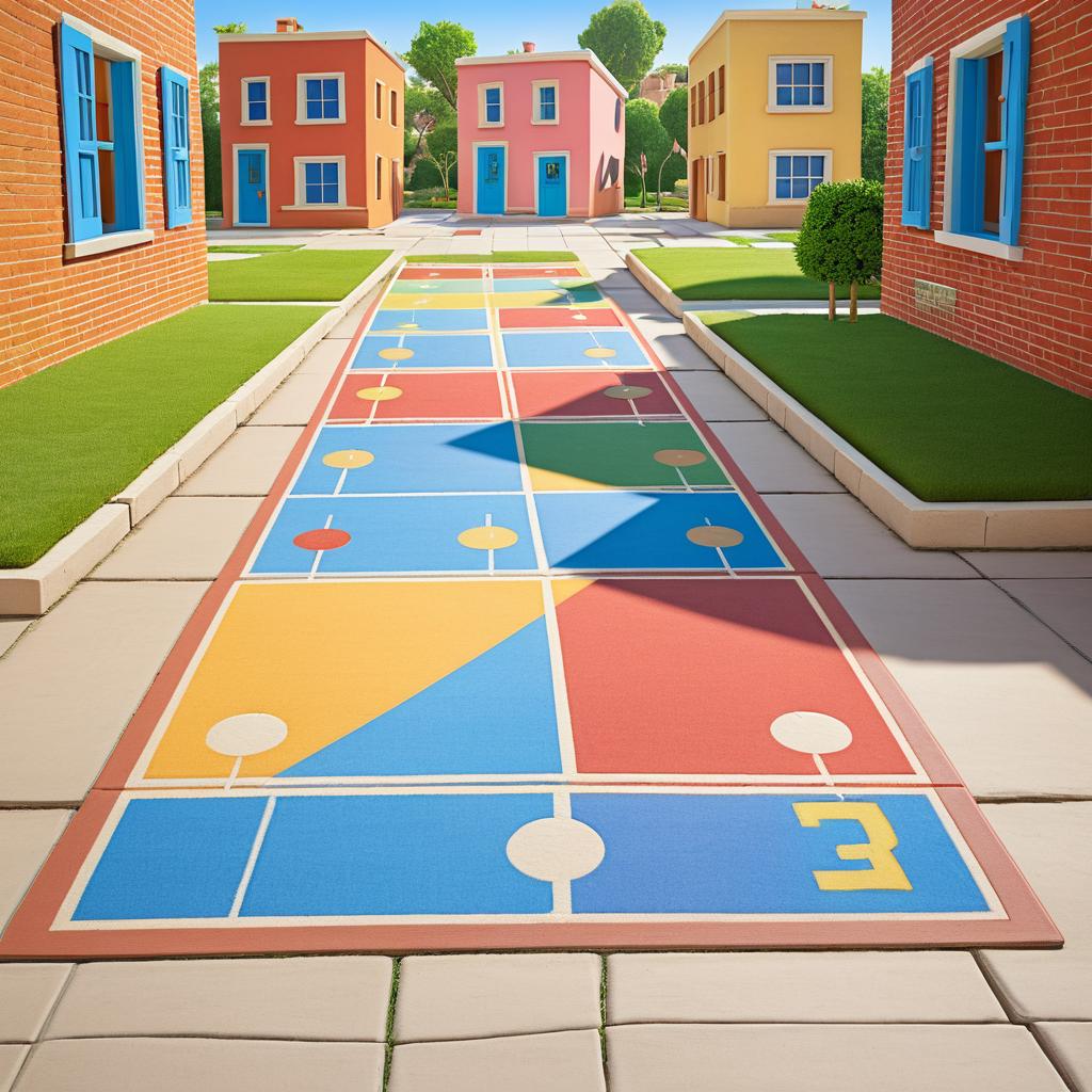 Tom and Jerry's Fun Hopscotch Adventure