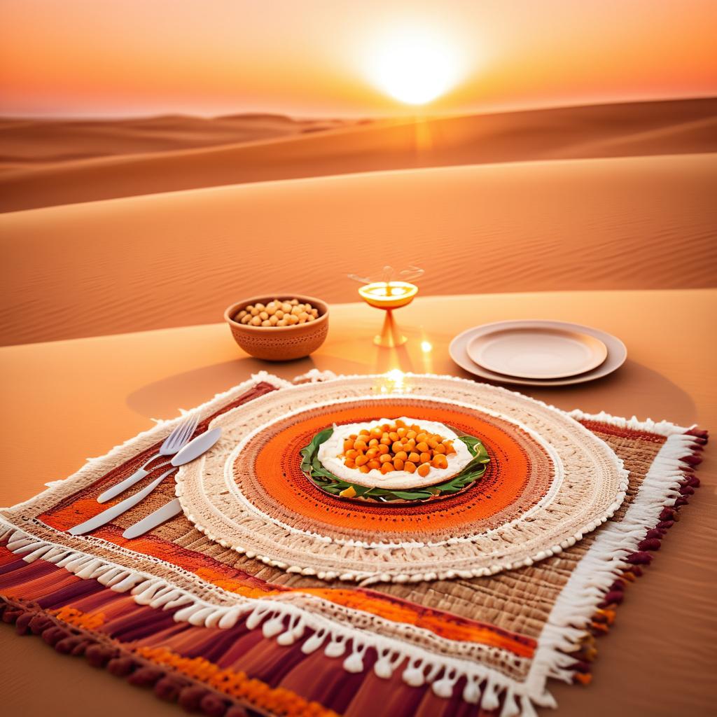 Bohemian Dining Experience at Sunset