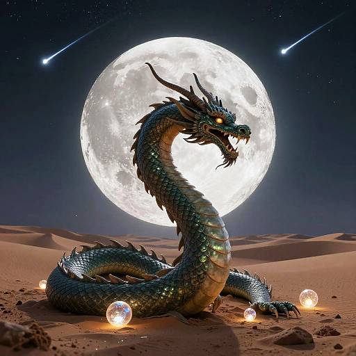 Bakunawa Celestial Serpent Dragon
