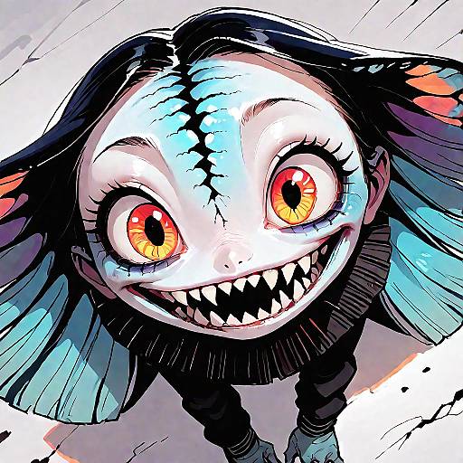 Cute Nightmare Monster From Above