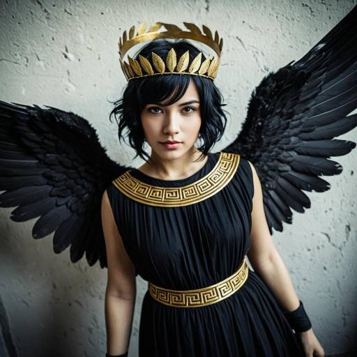 Dark Pit Cosplay with Angel Wings