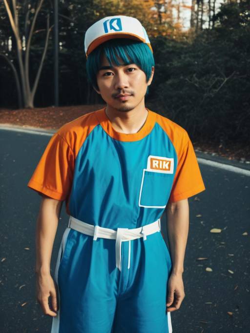 Realistic Riki (Kunio-kun) Cosplay Photo