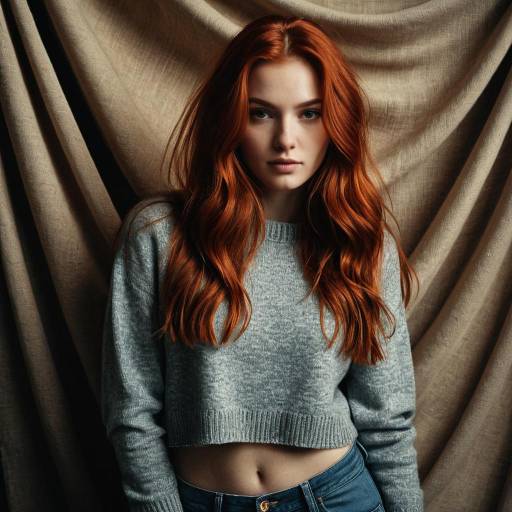 Realistic Portrait of a Young Woman