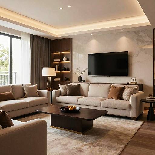 Ultra-Realistic High-Detail Living Room Interior