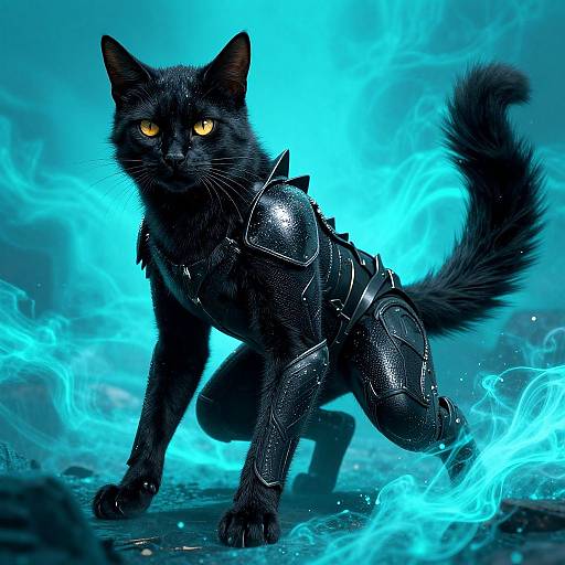 Zendar the Feline Furry Warrior