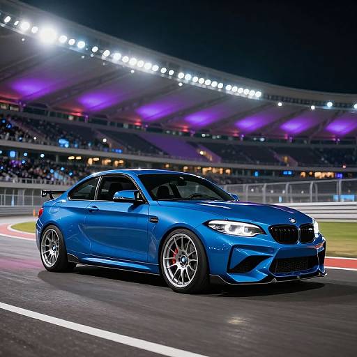 Shimmering Blue BMW M2 Competition