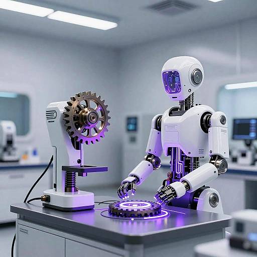 Ultra-Realistic Futuristic AI Machines